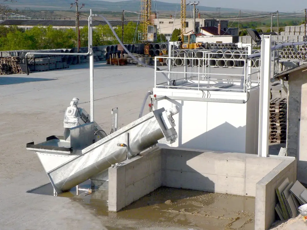 RWS sustav za pranje i recikliranje ostatnog betona na betonari