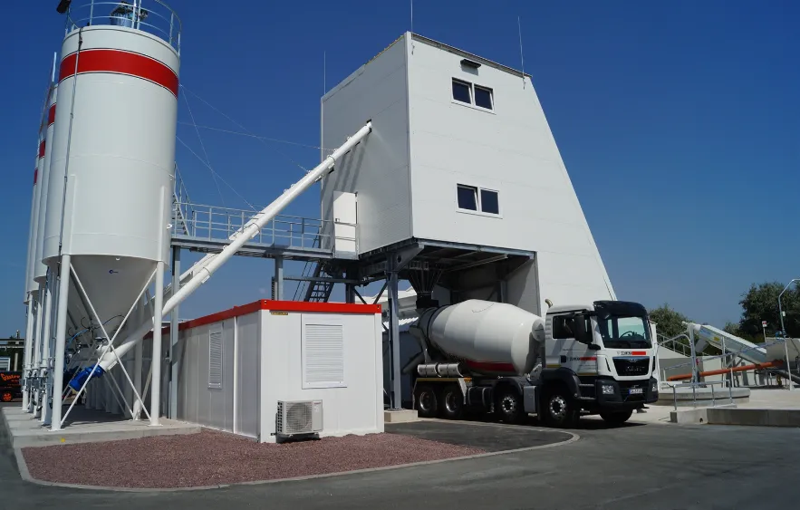 CBS S/T L ELBA – stationary concrete plant with skip hoist