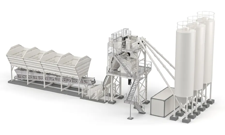 CBS TB ELBA – high-performance concrete mixing plant