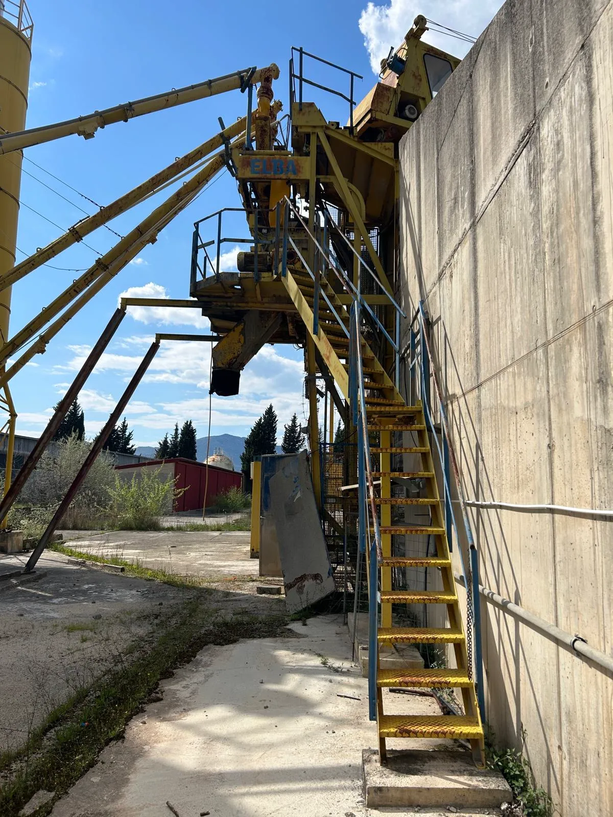 ELBA EMC 38 – kran i stube postrojenja, detalj